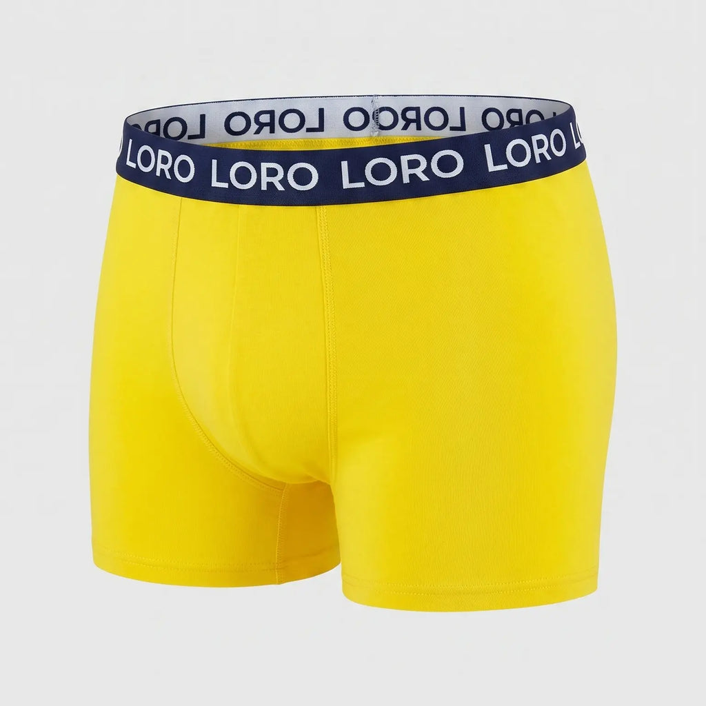 Boxer en coton jaune Ma boutique