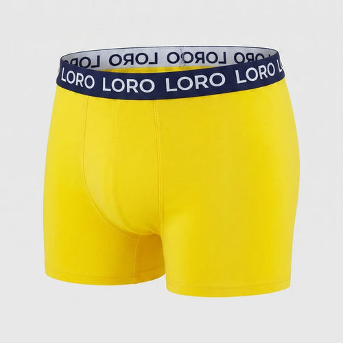 Boxer en coton jaune Ma boutique
