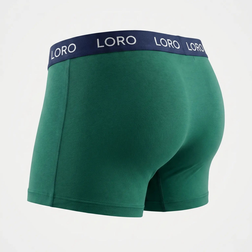 Boxer en coton vert Ma boutique