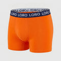 Boxer en coton orange Ma boutique