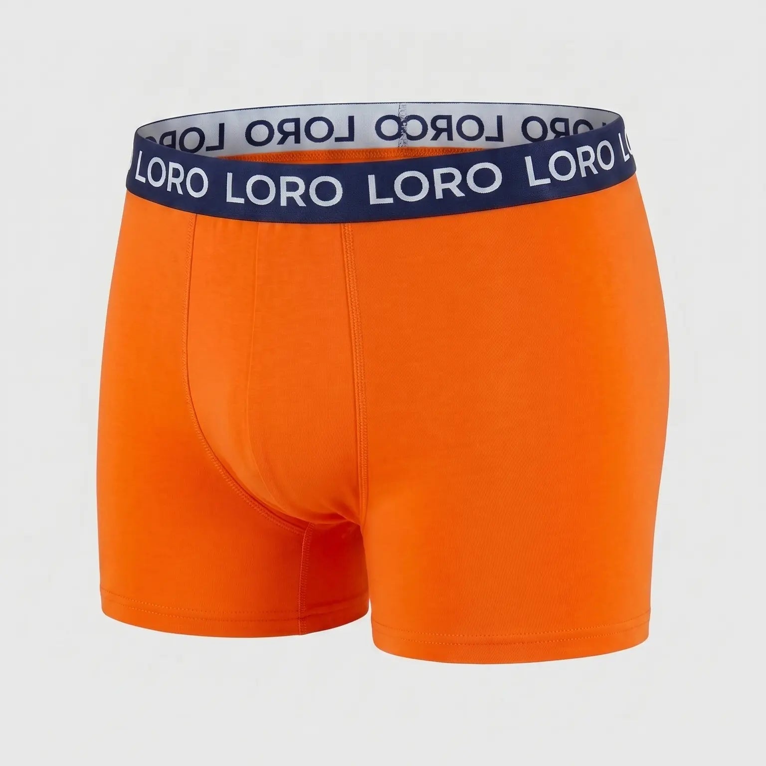 Boxer en coton orange Ma boutique