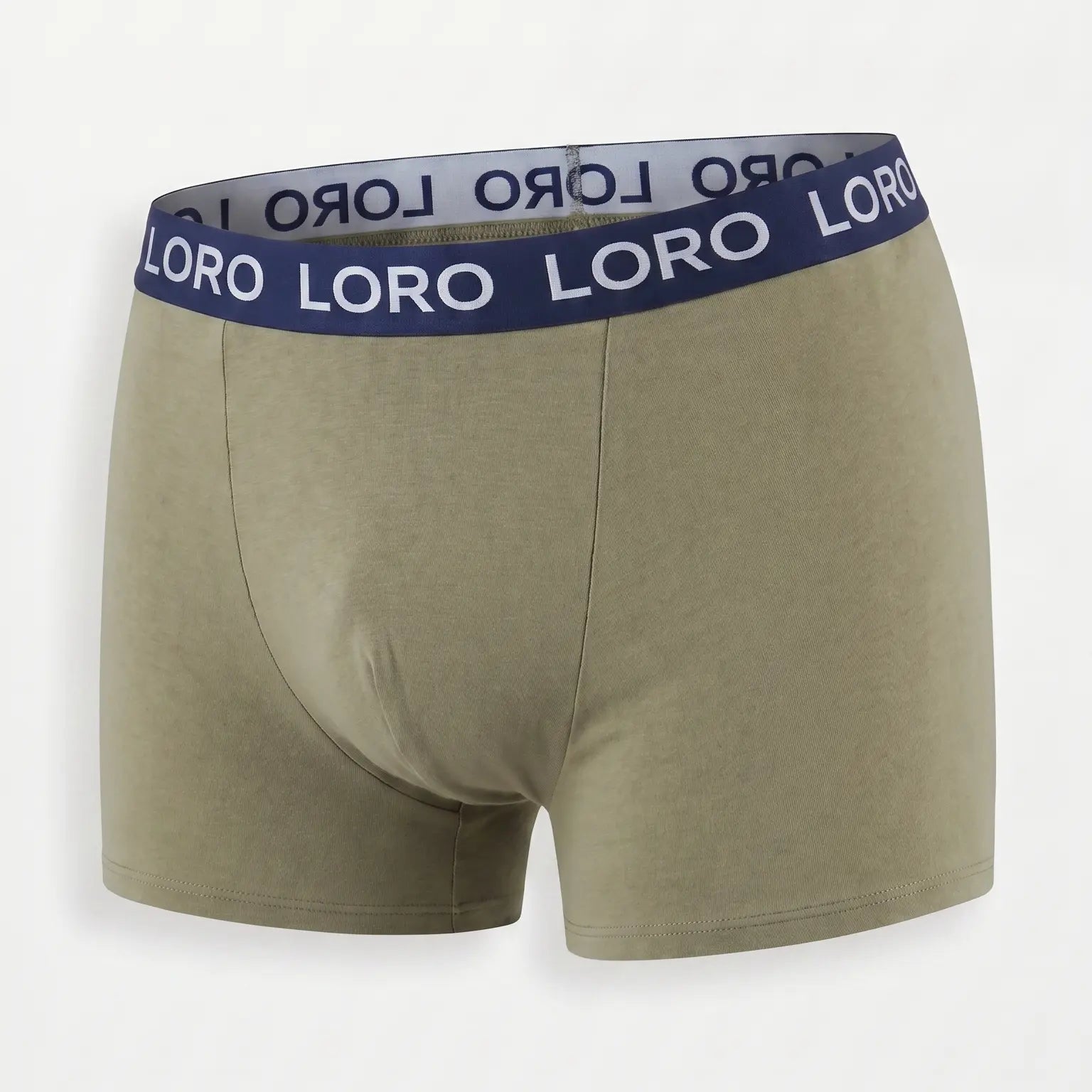 Boxer en coton vert kaki Ma boutique