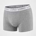 Boxer en coton gris chiné Ma boutique
