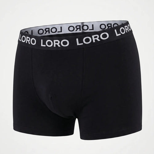 Boxer en coton noir Ma boutique