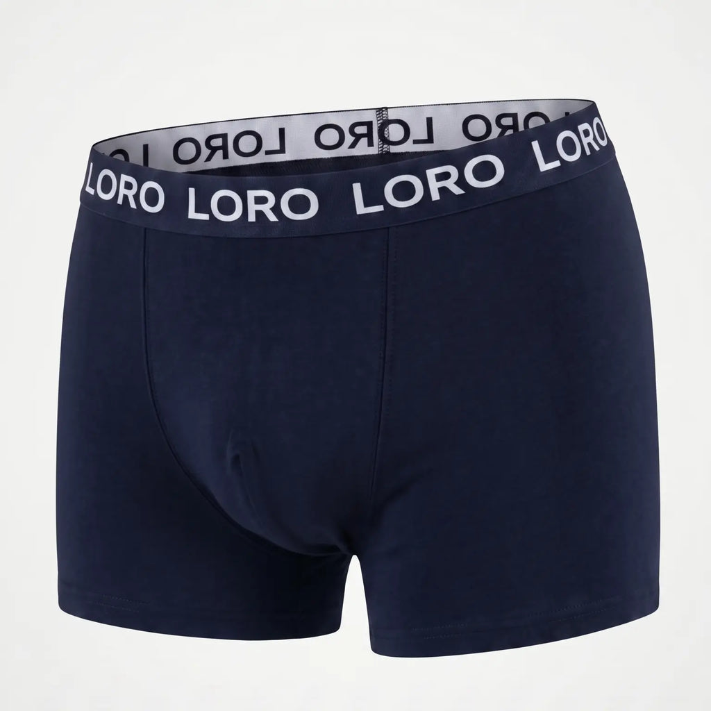 Boxer en coton bleu marine Ma boutique