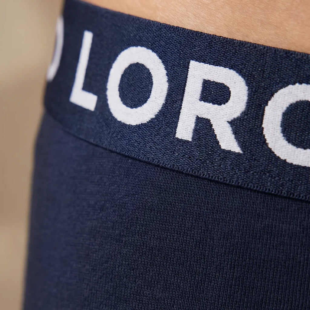Boxer en coton bleu marine Ma boutique