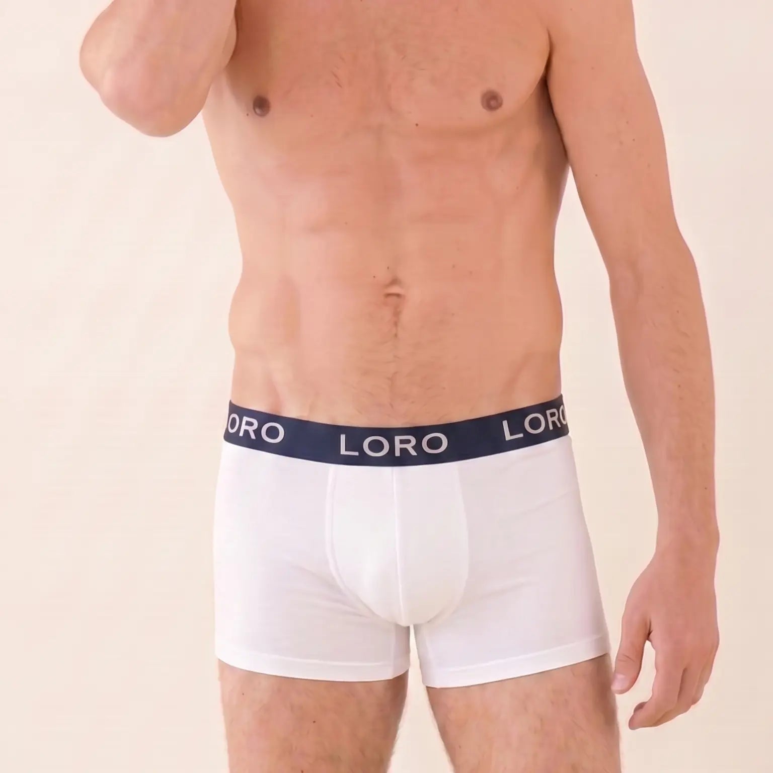 Boxer en coton blanc Ma boutique