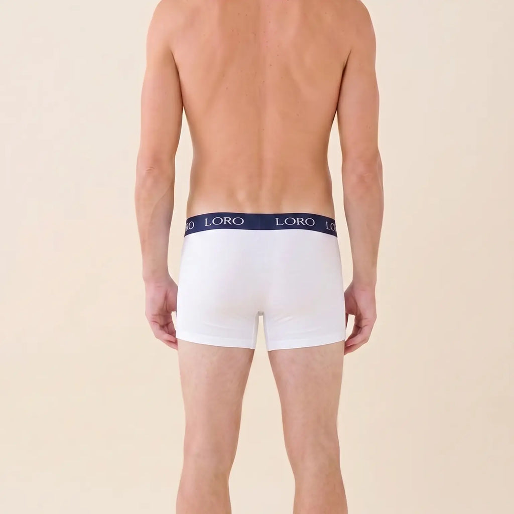 Boxer en coton blanc Ma boutique
