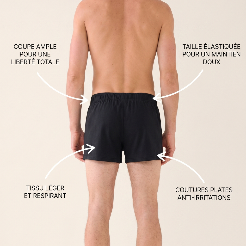 Lot de 3 caleçons en coton Ma boutique