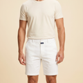 Short en coton blanc Ma boutique
