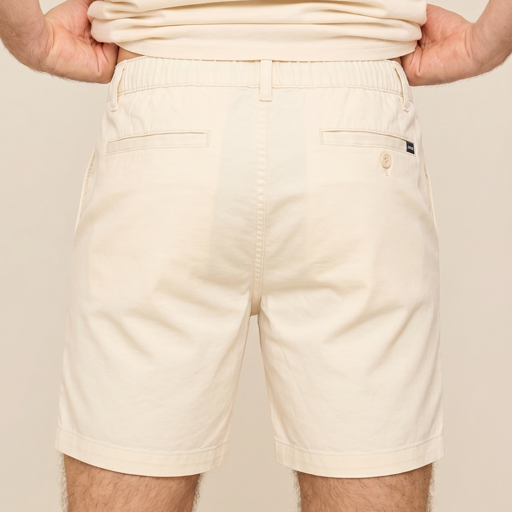 Short en coton crème Ma boutique